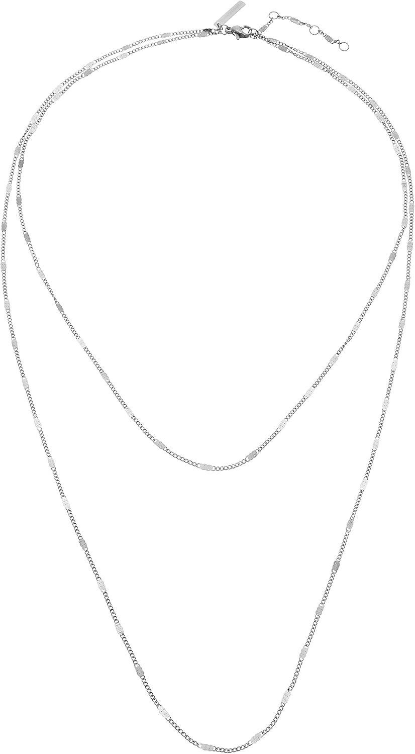 Detalle de LIEBESKIND BERLIN Armband – Layering-Optik aus Edelstahl, verstellbar 17–22 cm