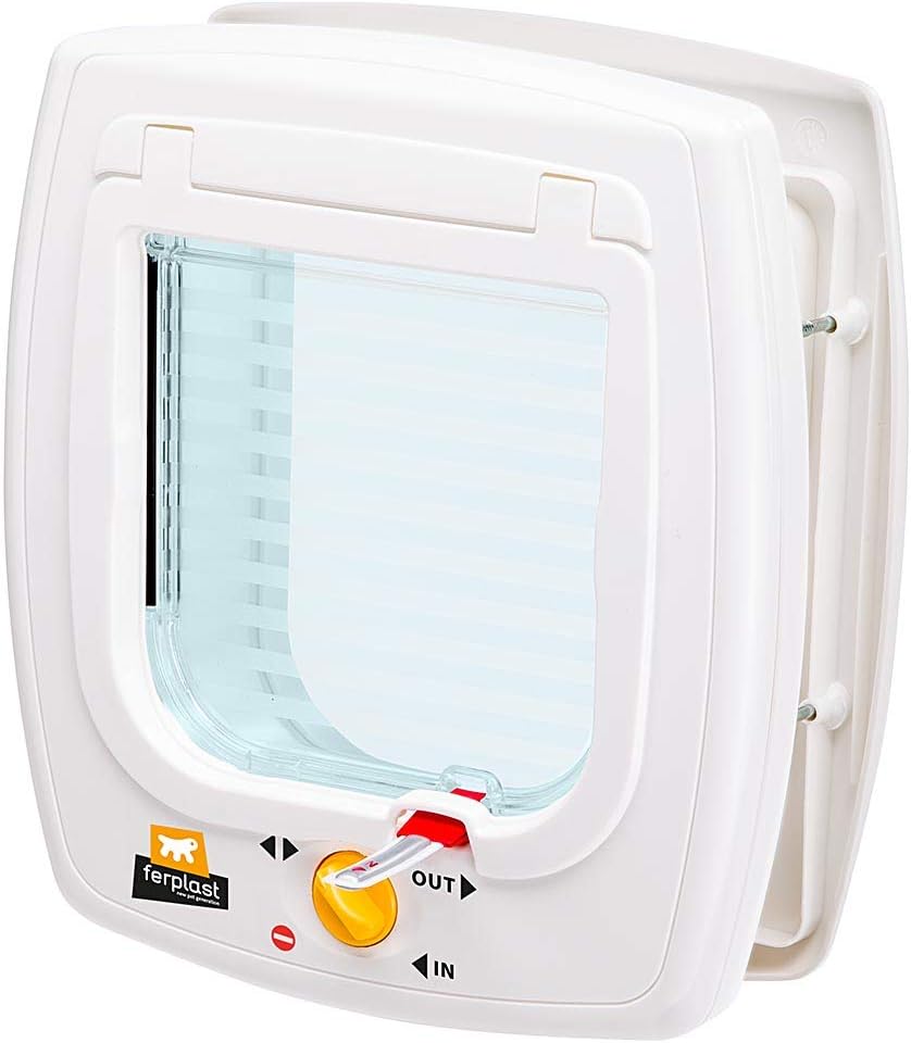 Detalle 2 de Ferplast SWING 5 Katzenklappe 13,5×13,7 cm 🚪