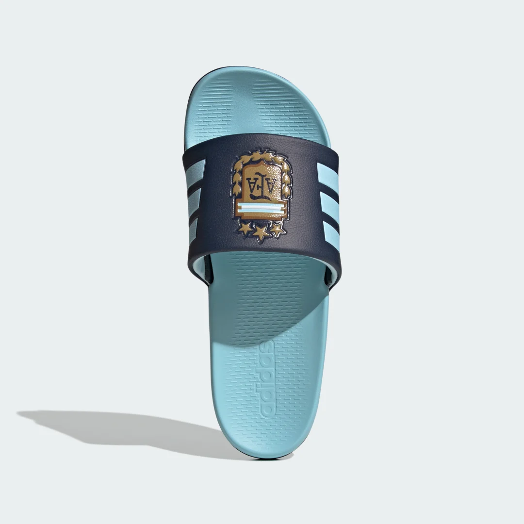 Detalle de Adidas Adilette Comfort 2.0 Argentina en color Azul