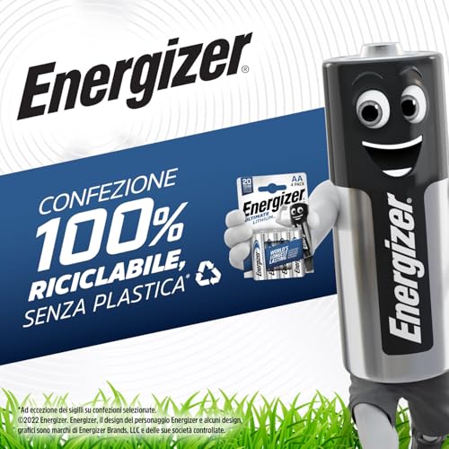 Thumbnail 7 de Energizer Ultimate Lithium AA (Confezione da 4) – Batterie AA al litio a lunga durata