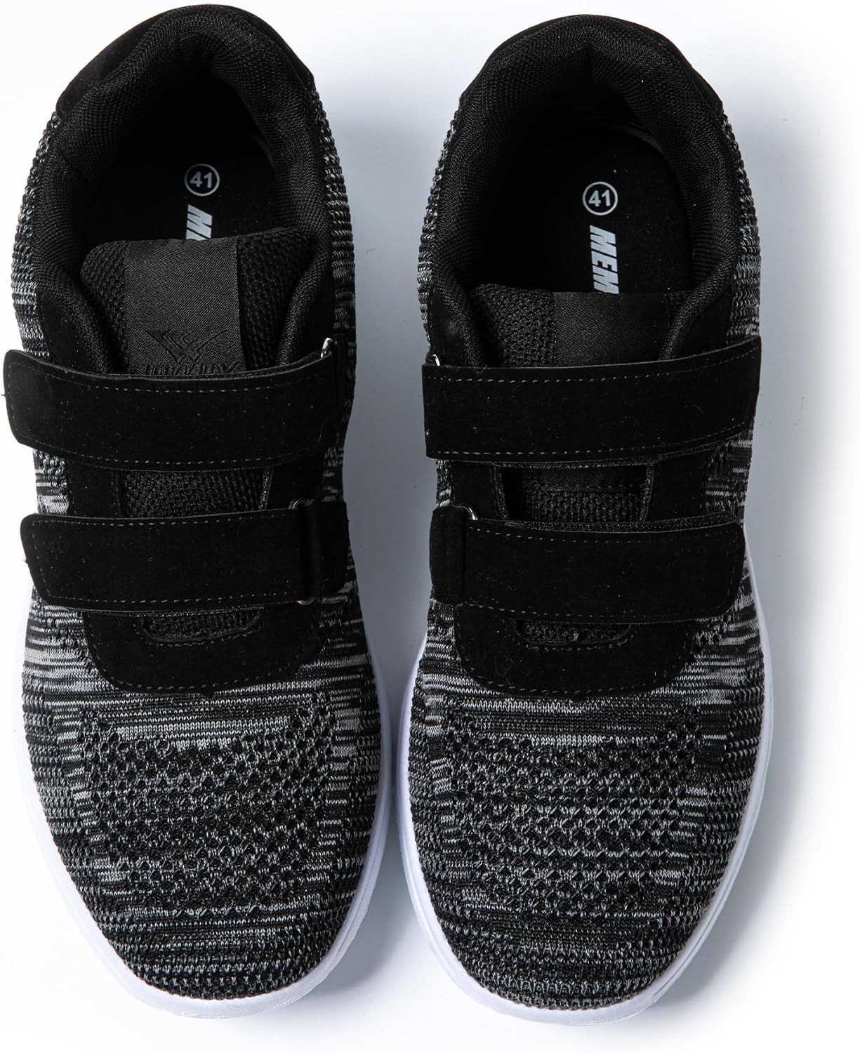 Detalle 1 de JOMIX herensneakers met klittenband, ademende stof en rubberen antislipzool