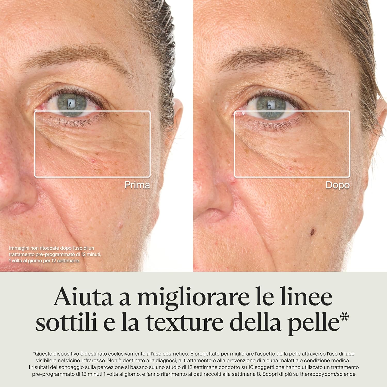 Thumbnail 2 de Therabody Mask Glo con luce LED rossa, blu e infrarossa e massaggio vibrante, design cordless