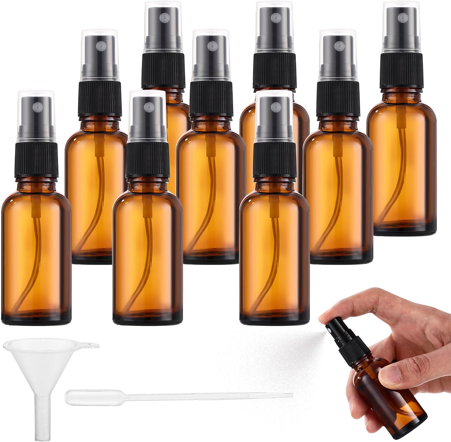 Detalle de Nuangoo Braunglas Sprühflasche 30 ml Set