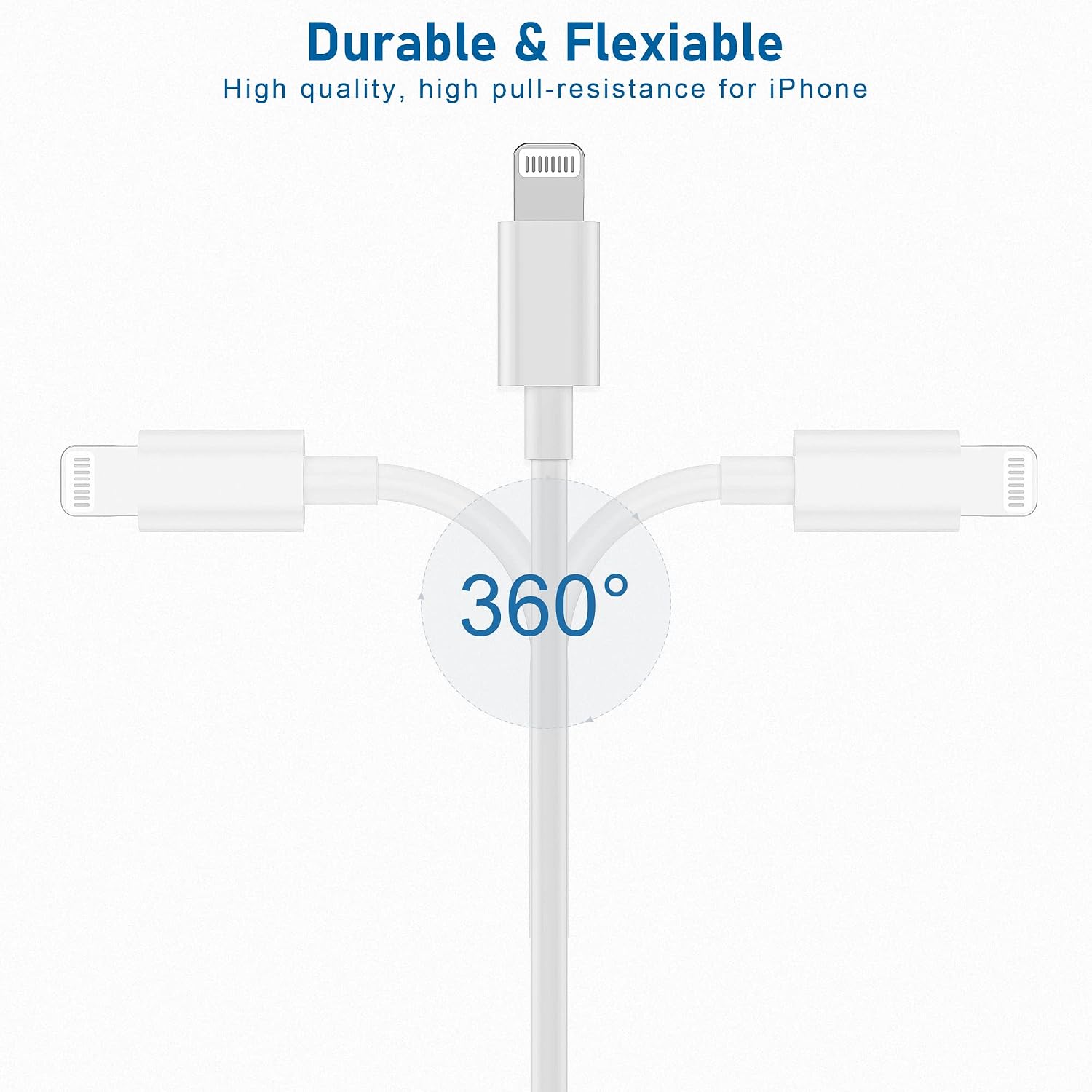 Thumbnail 4 de USB C to Lightning Cable 3ft 4-Pack fast charging cord