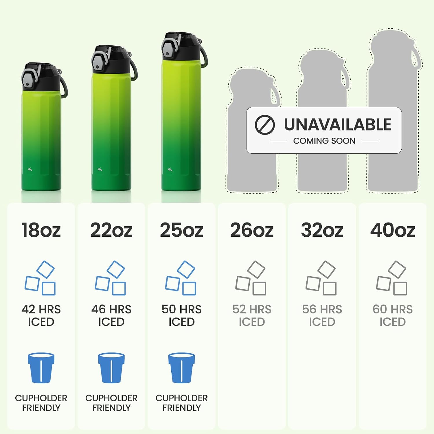 Thumbnail 6 de Konokyo Insulated Water Bottle 22oz