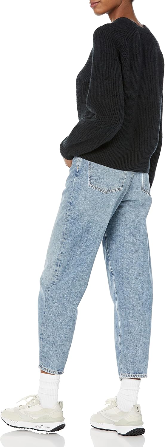Thumbnail 3 de Amazon Essentials Damen Rippstrick-Pullover mit Rundhalsausschnitt (Loose Fit)