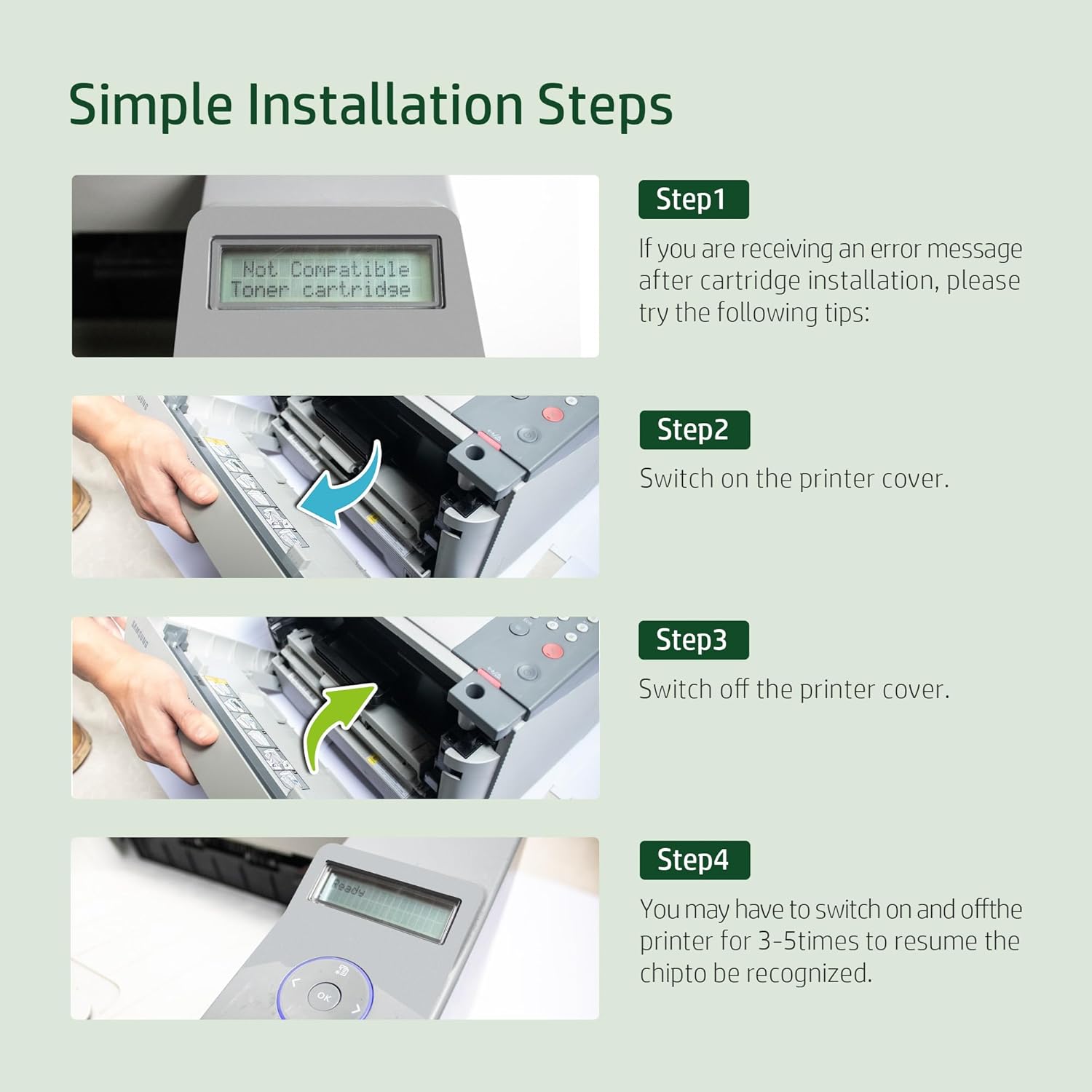 Thumbnail 5 de CLT-404S CLT-P404C CLT-K404S 4‑Pack toner set 📦