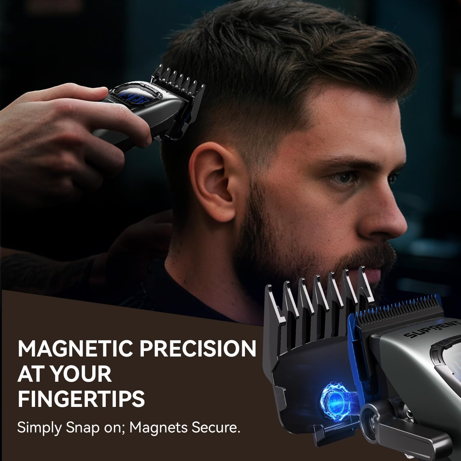 Thumbnail 2 de SUPRENT Professional Hair Clippers for Men