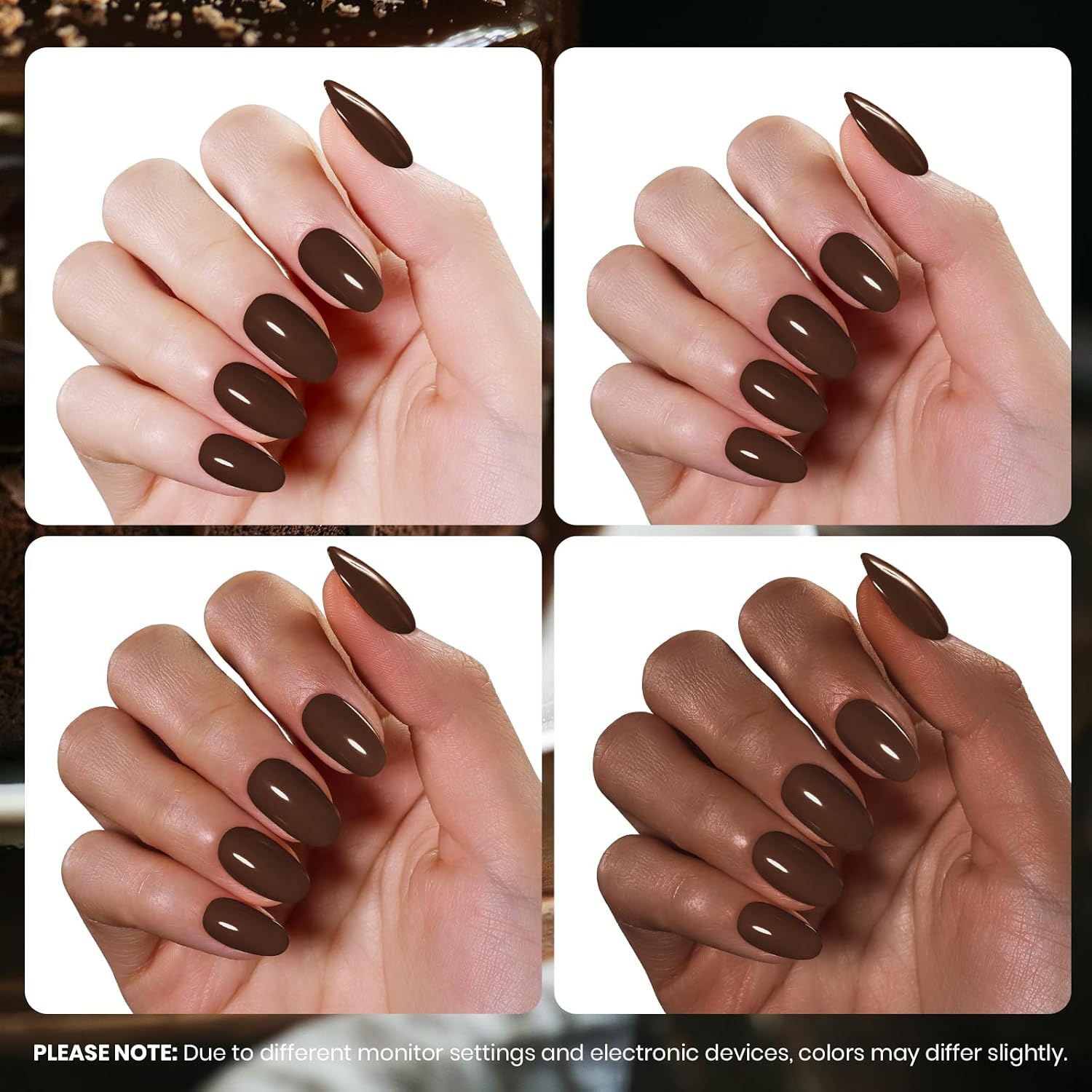 Thumbnail 6 de Beetles Brown Gel Nail Polish 15 mL