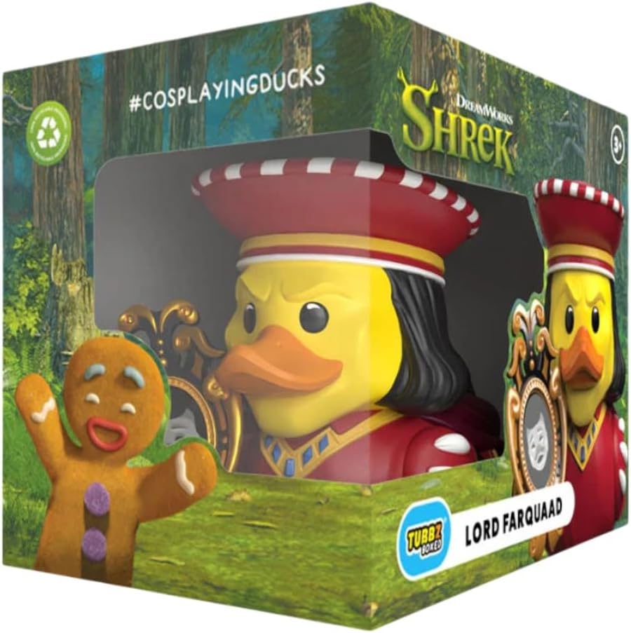 Thumbnail 4 de TUBBZ Mini: Shrek – Lord Farquaad als Cosplay-Gummiente Vinyl-Figur