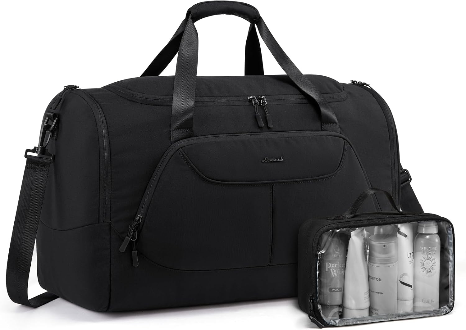 Detalle de LOVEVOOK Sporttasche Damen 30L mit Schuhfach & Nassfach
