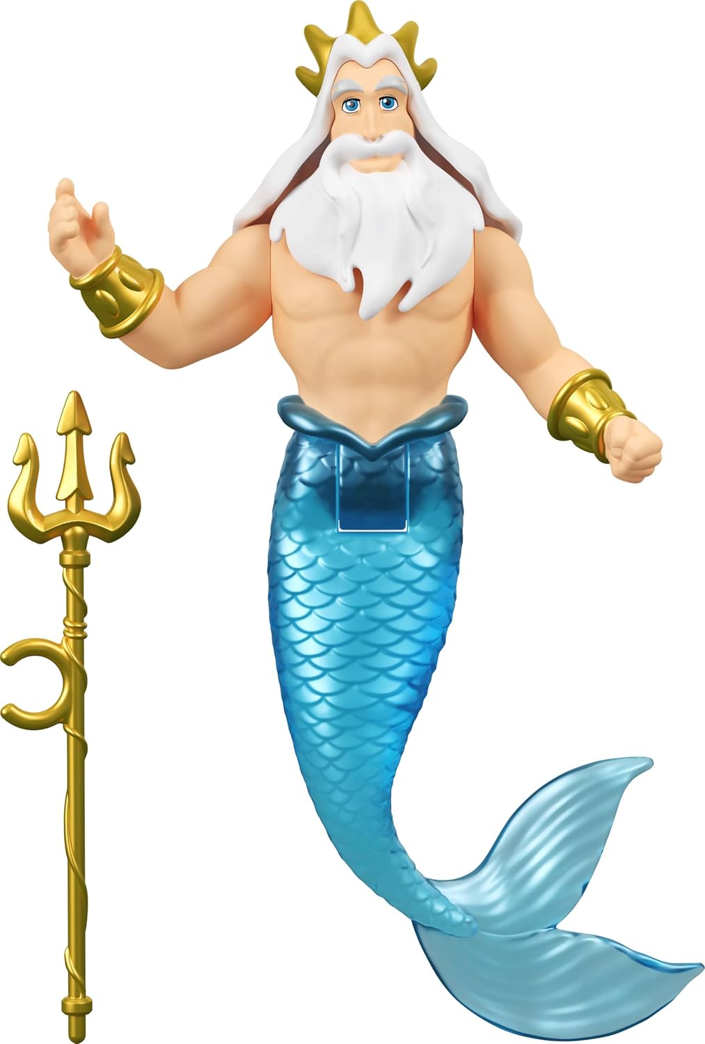 Detalle 1 de Mattel Disney Princess JHG84 Small Doll 4-Pack with Ariel, Eric and Trident