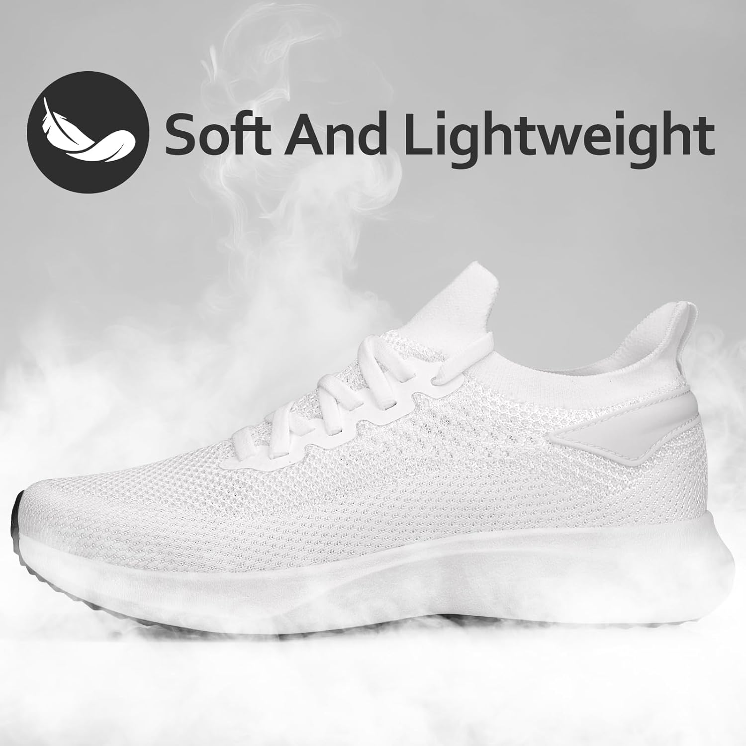 Thumbnail 5 de Giniros Men’s Trainers Walking Running Shoes Mesh Slip-On