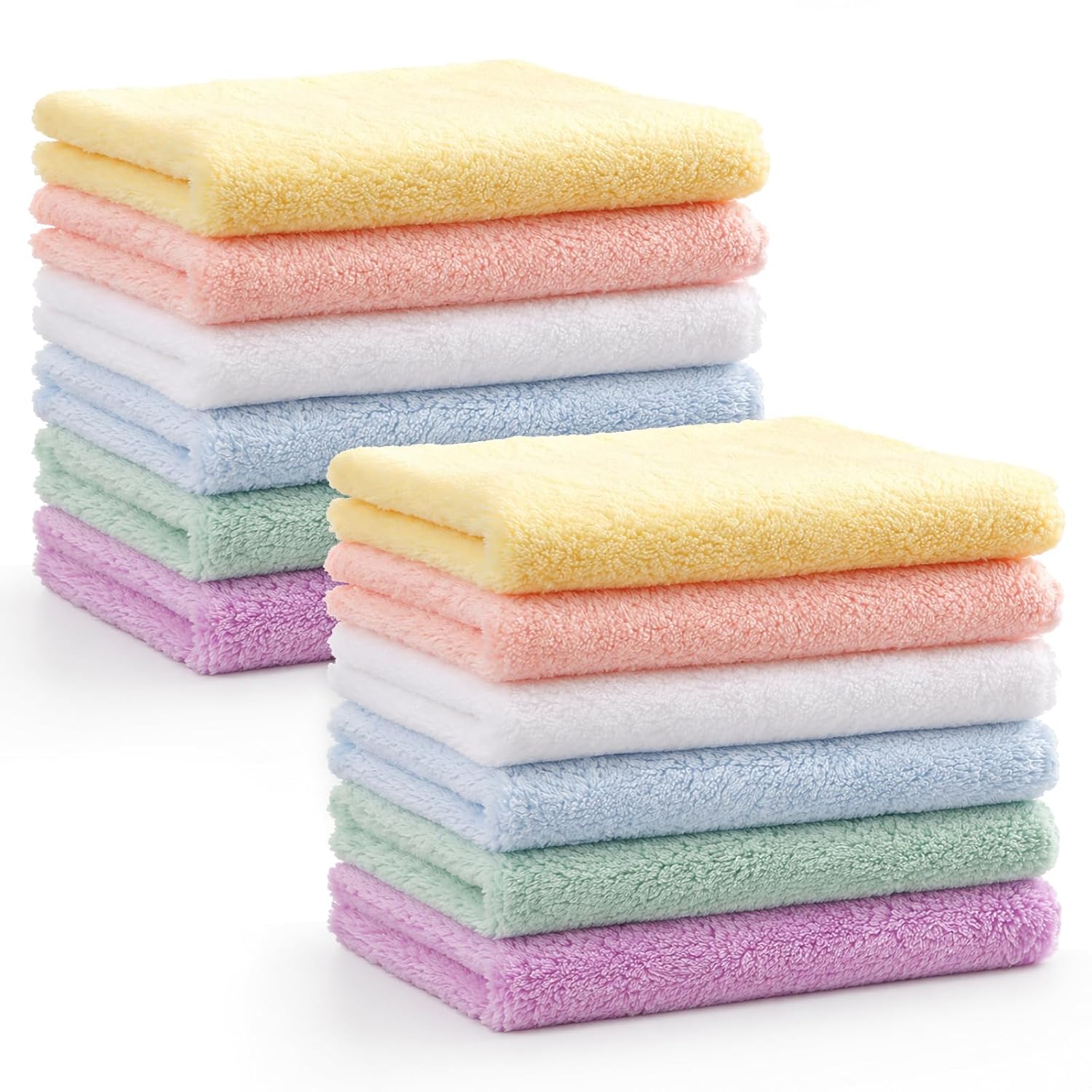 Detalle de HOMEXCEL Baby Washcloths 11.5 x 11.5 Inch