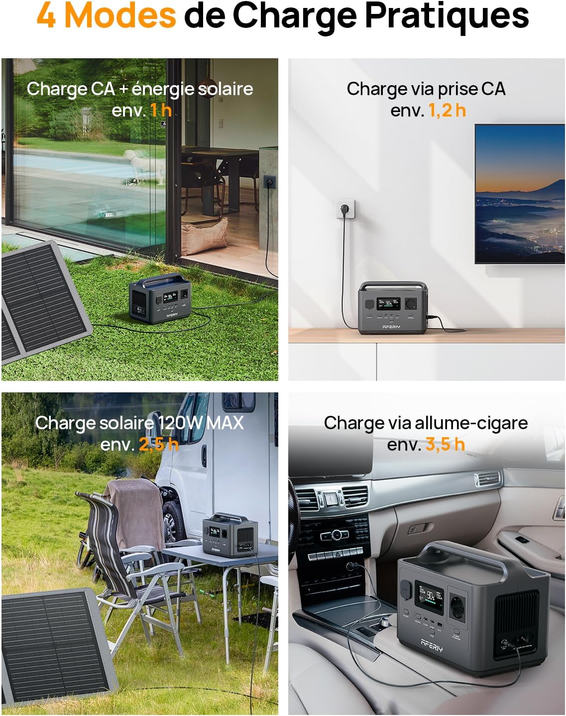 Thumbnail 3 de AFERIY Générateur portable 40-0W ⚡