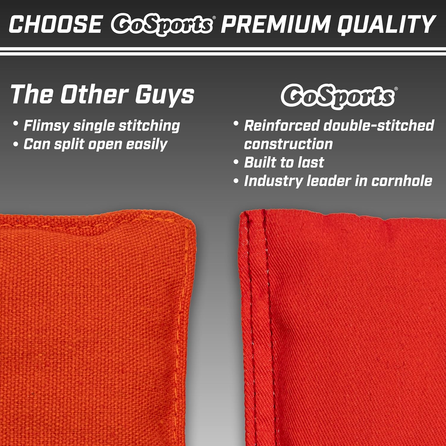 Thumbnail 4 de GoSports Lot de 4 Sacs de Cornhole Toutes Saisons – 16 couleurs