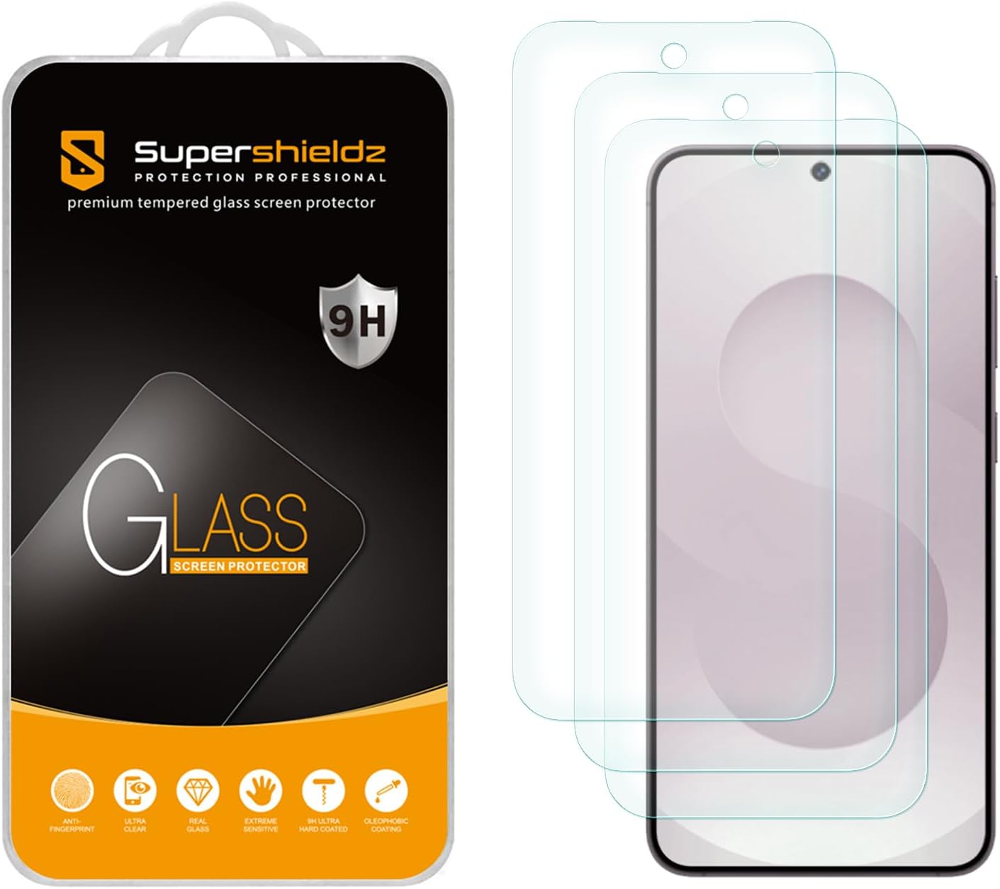 Thumbnail 6 de Supershieldz Galaxy S24 FE Screen Protector 3-Pack