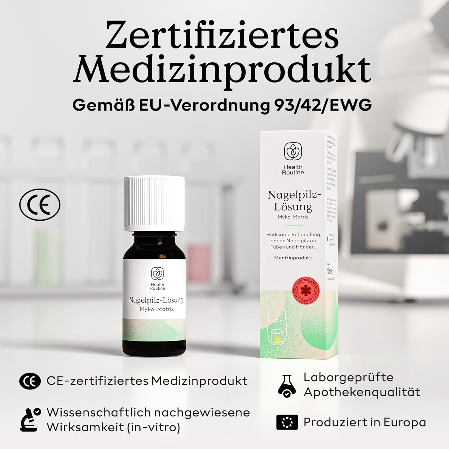 Thumbnail 4 de Health Routine Myko-Matrix Nagelpilz Lösung – CE-zertifiziertes Medizinprodukt für Nagelpflege