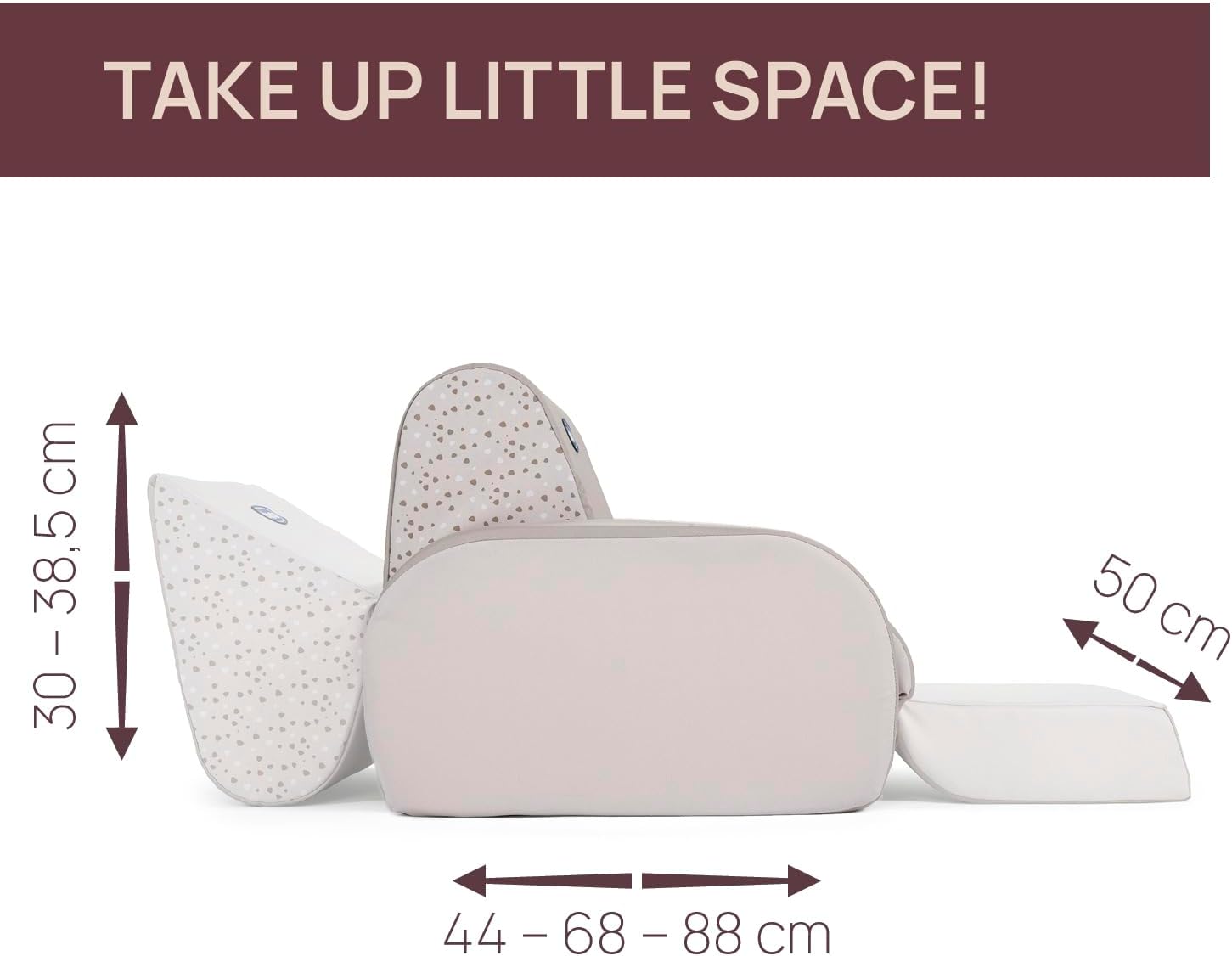 Thumbnail 2 de Chicco Twist : fauteuil enfant transformable en chaise longue et canapé (3 configurations)