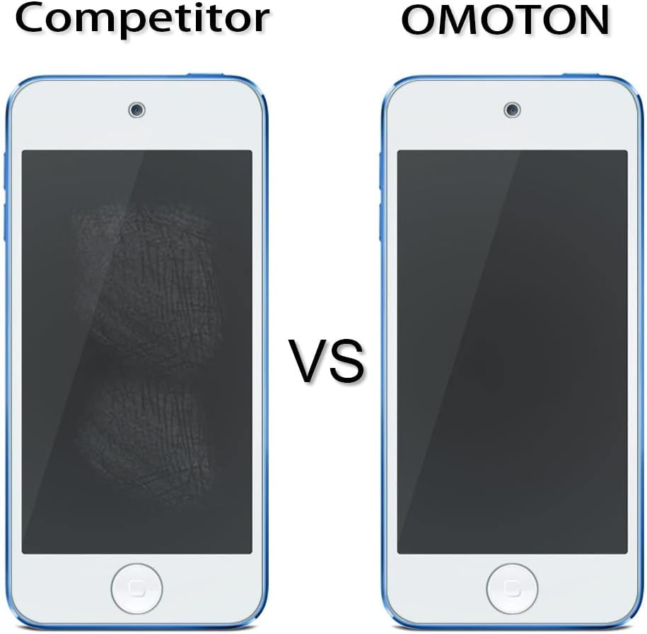 Detalle 1 de OMOTON iphone6 Tempered Glass Screen Protector for iPod Touch, 2-Pack, 9H