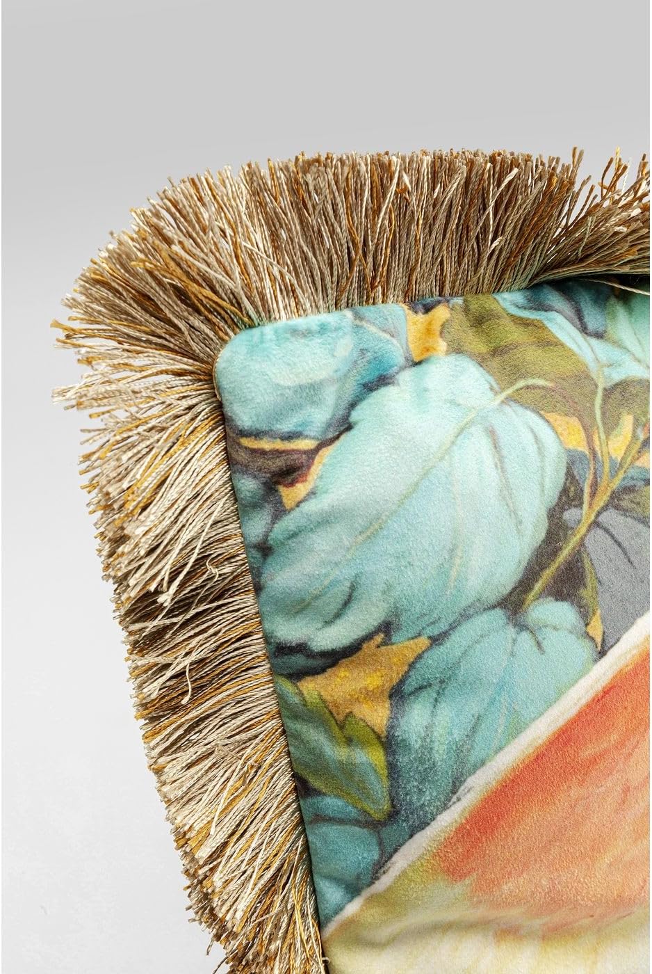 Detalle de Kare Design cuscino decorativo Parrots 45x45 cm – motivo jungle multicolore