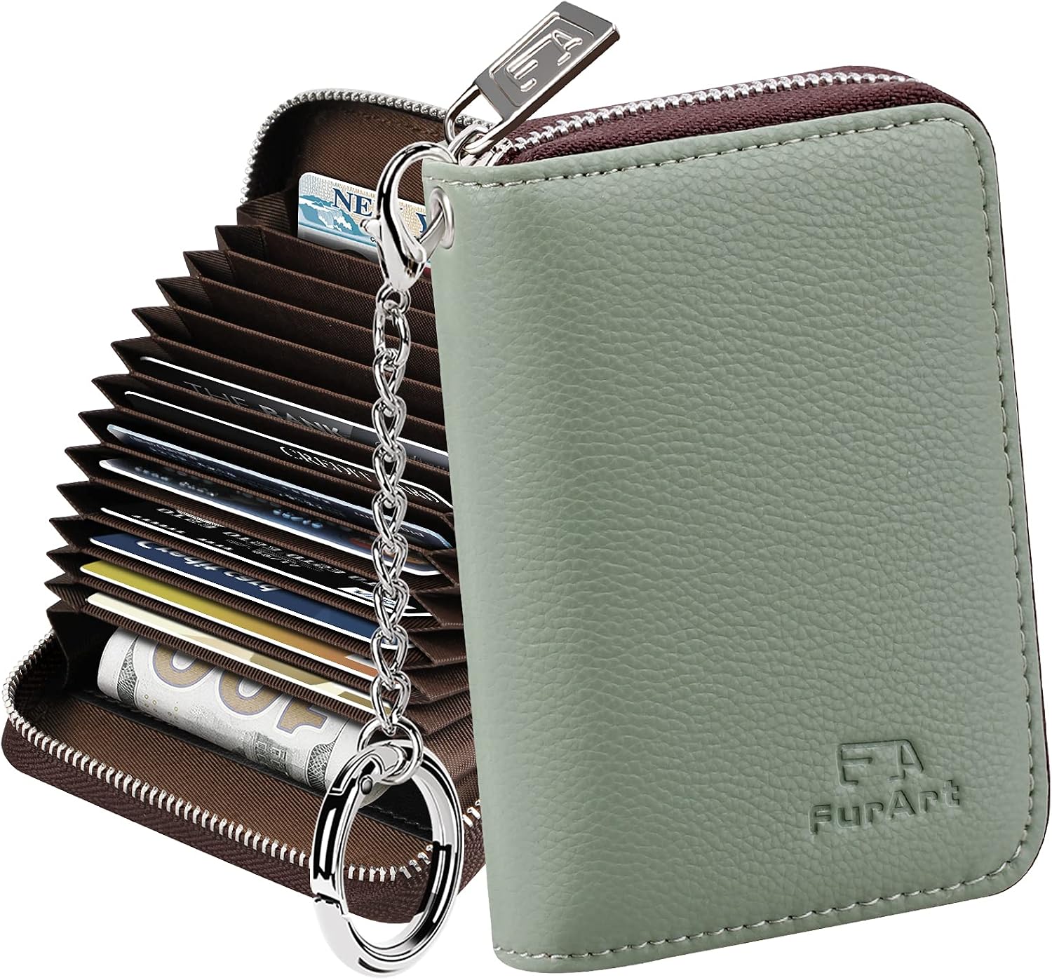 Detalle de Porte-cartes RFID FurArt 15x16x