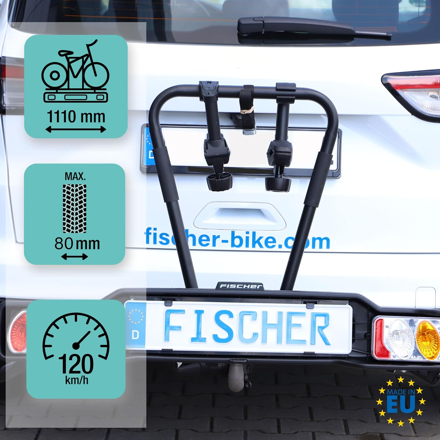 Detalle de Fischer SmartLine Fahrradträger 50 kg