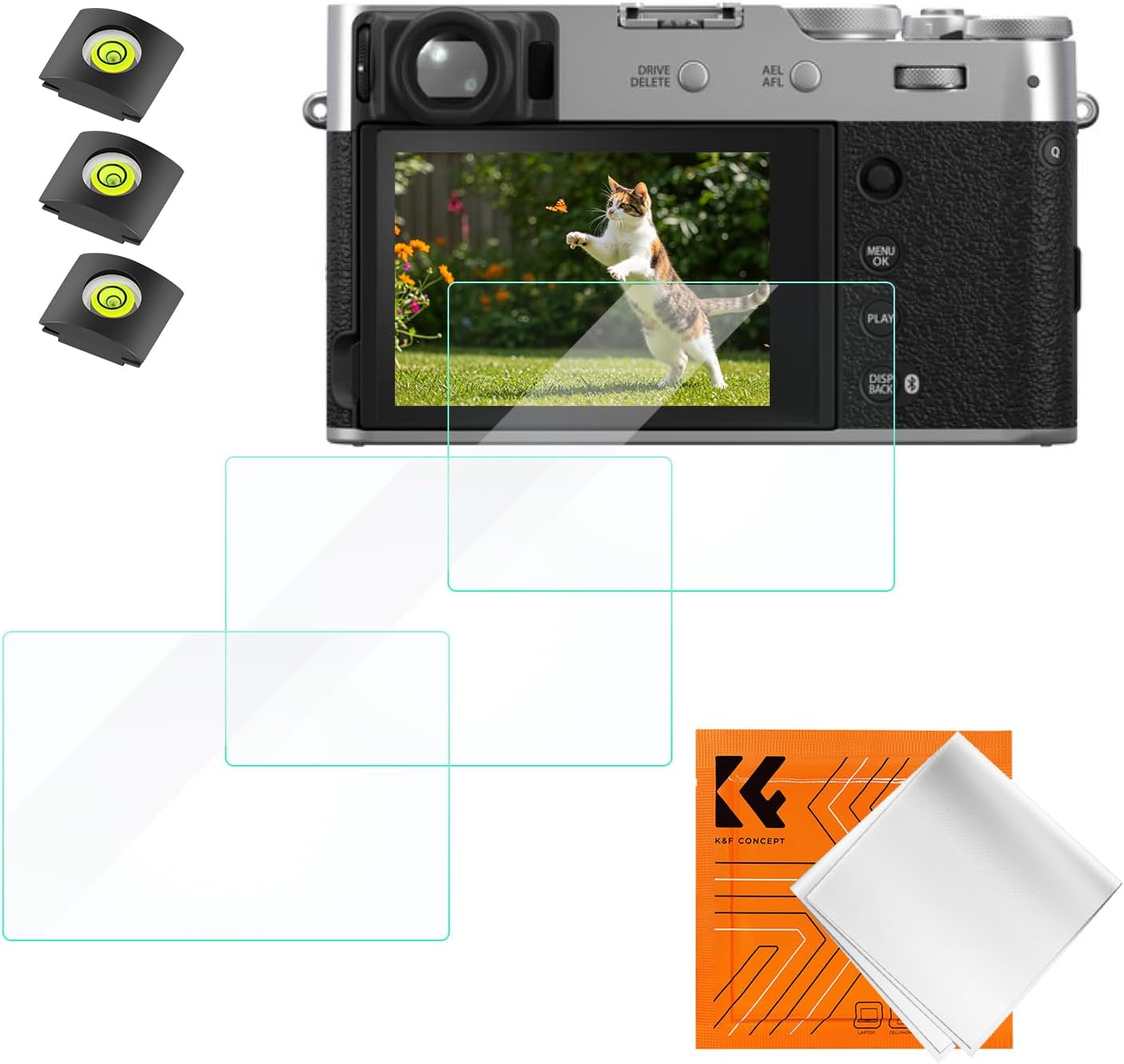 Detalle de K&F CONCEPT Set Accessori Fujifilm X100V/T4