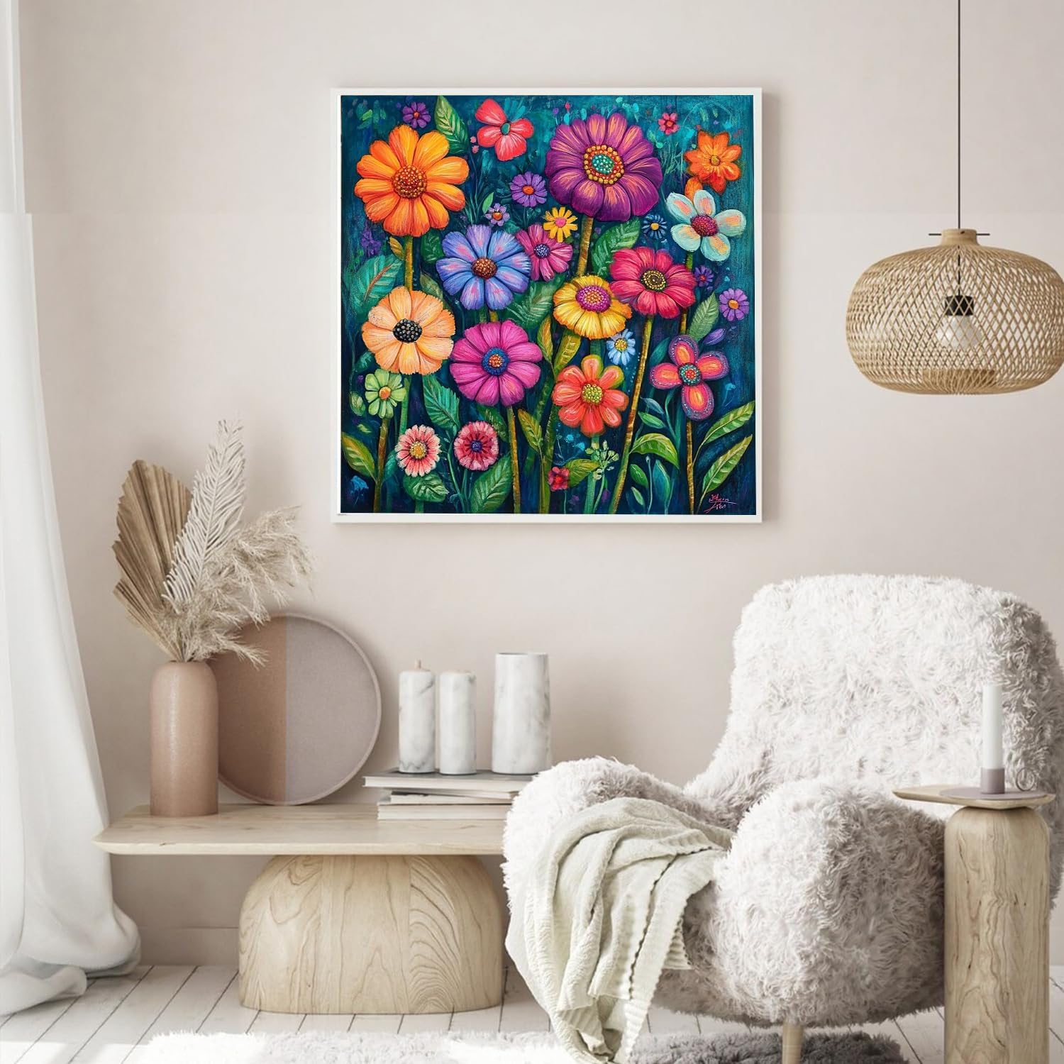 Detalle 2 de AIBOERL Paint by Numbers Kit 12 x 16 in