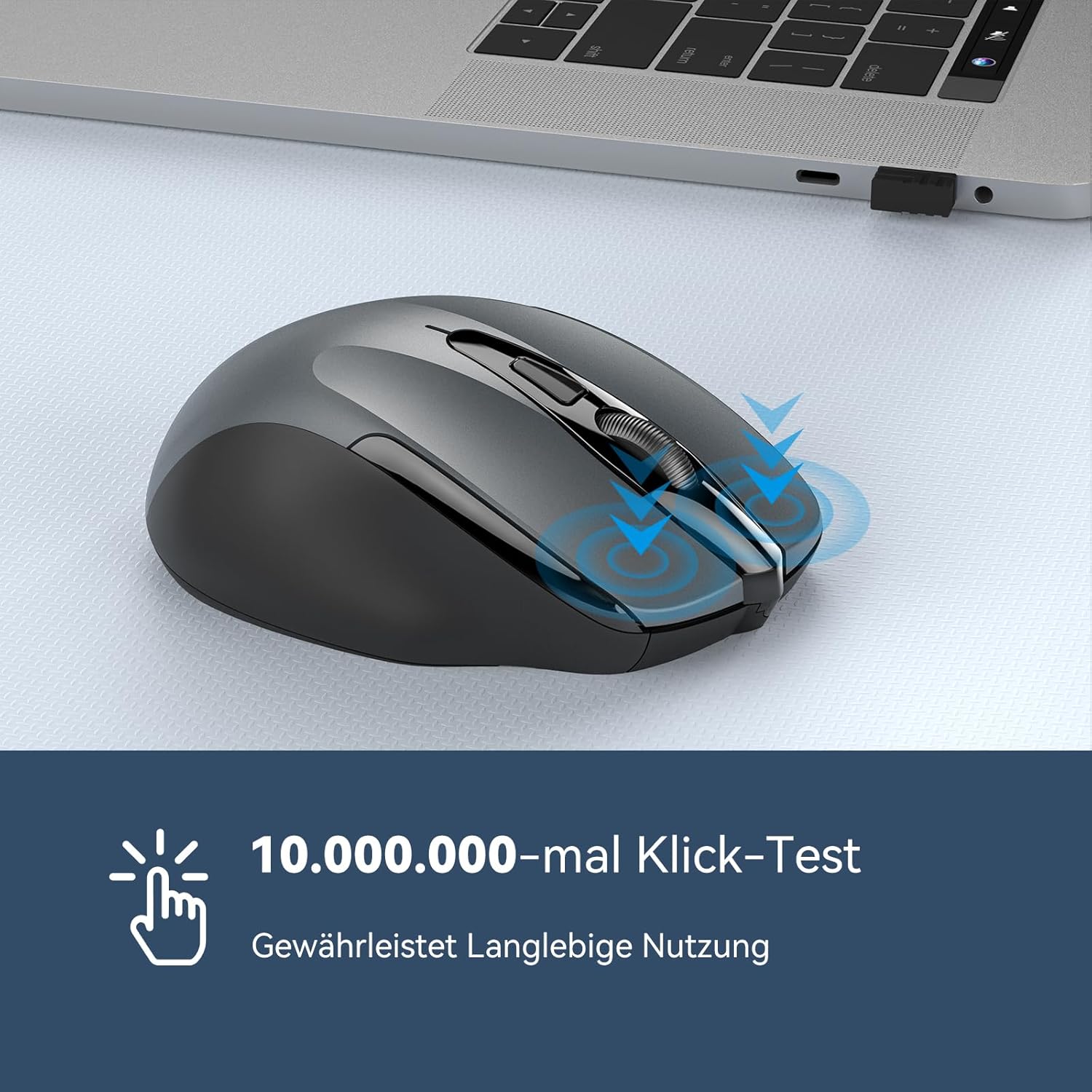 Thumbnail 5 de TECKNET Kabellose Maus 2600 DPI đź–±