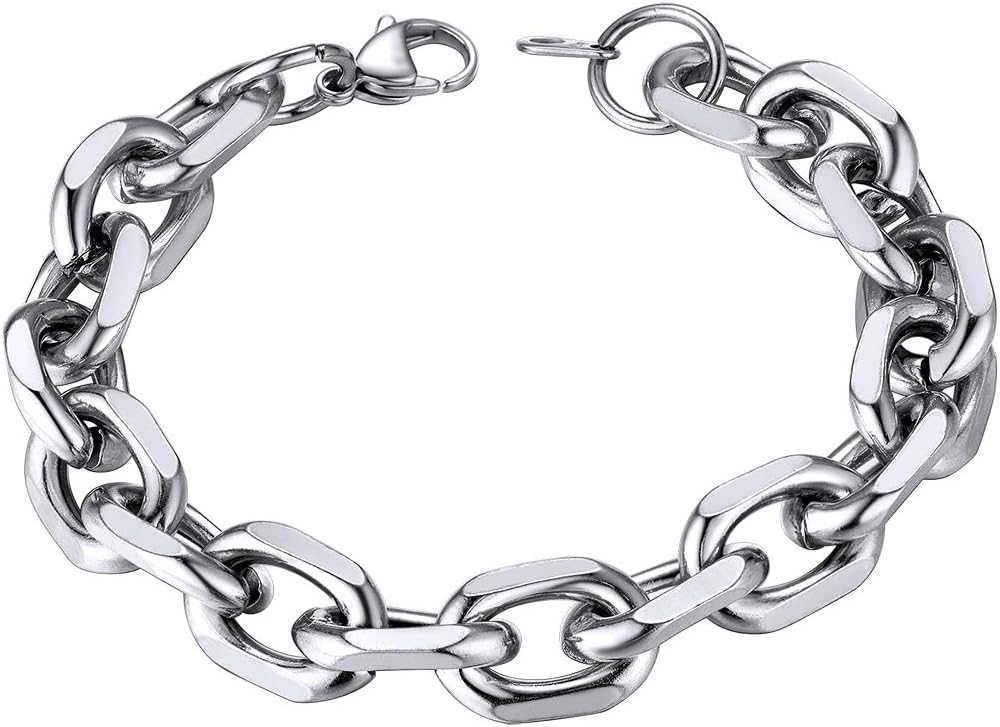 Detalle de ChainsHouse Bracelet Argent Homme 21 cm