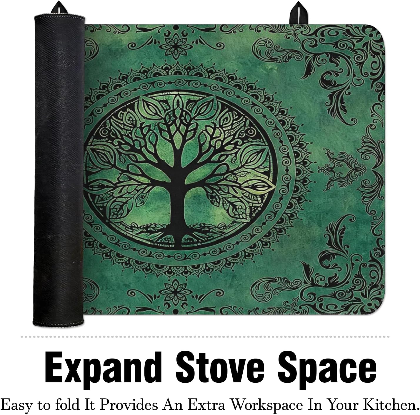 Detalle 1 de Tree of Life Stove Top Cover, 28" x 20