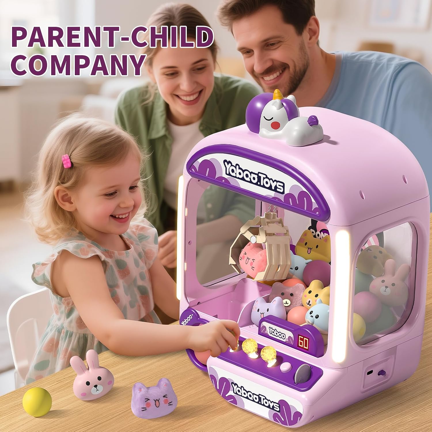 Thumbnail 5 de Large Claw Machine for Kids 1 Mini Arcade Game