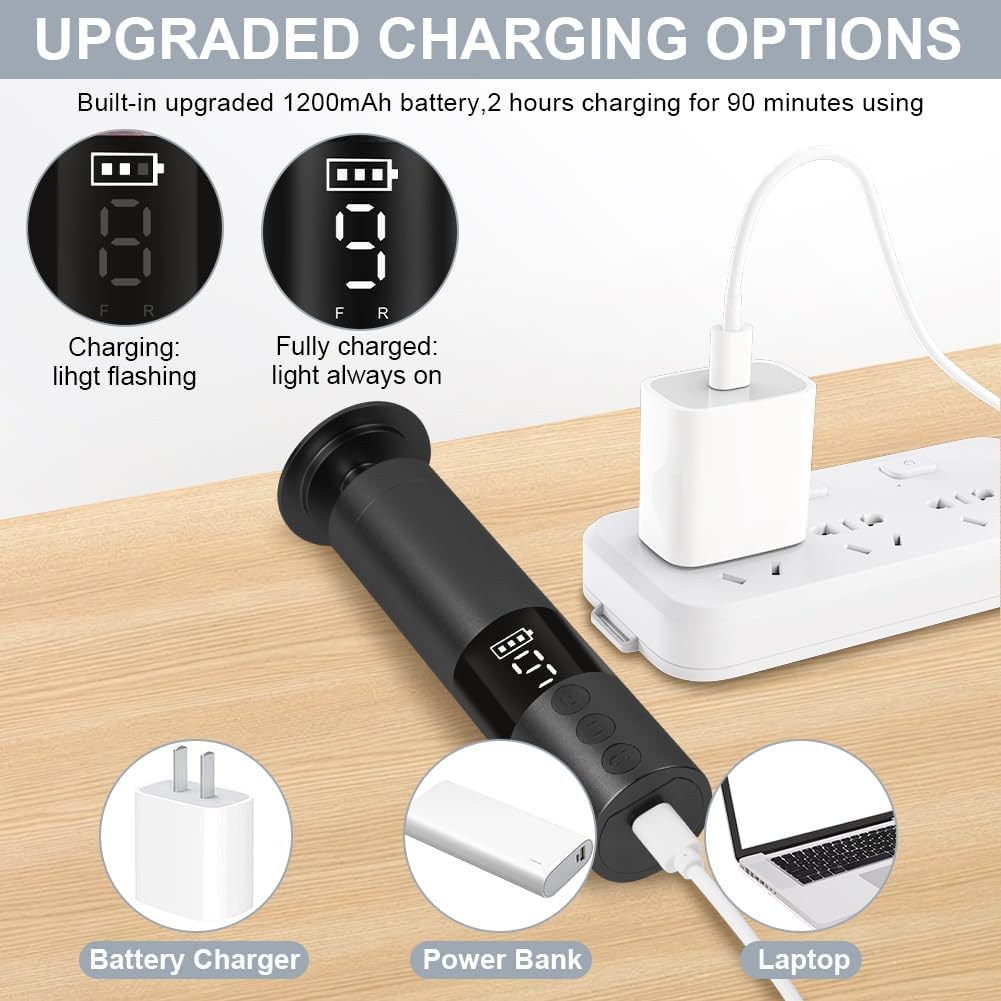 Thumbnail 6 de AOOWU Pedicure Elettrico Professionale 9 velocità 🦶