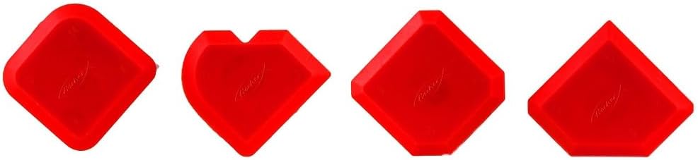 Detalle 2 de Fischer 563238 Silicone Spatula Set, 4 Flexible Plastic Tools