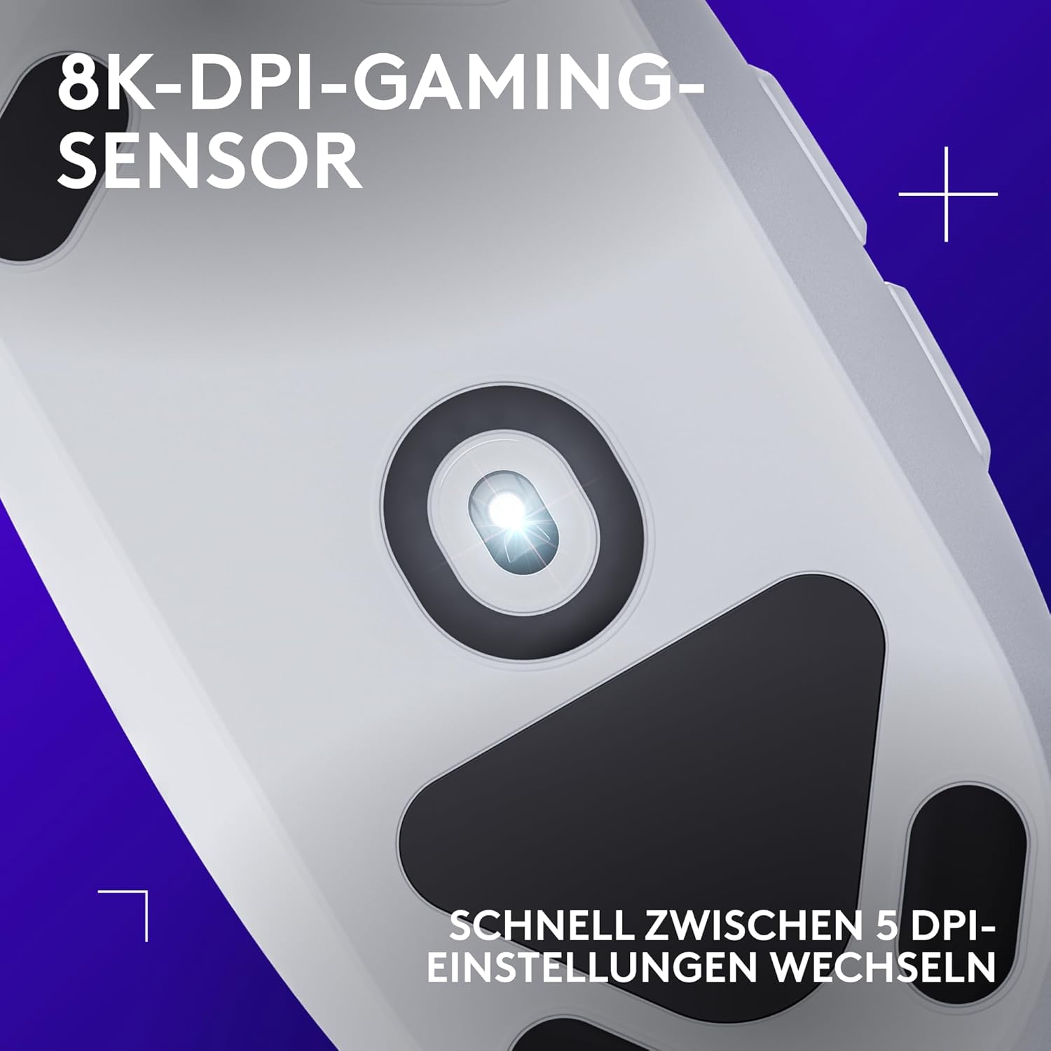 Thumbnail 1 de Logitech G Gaming-Maus G203 in Weiß – präziser Sensor bis 8.000 DPI & anpassbar mit G HUB