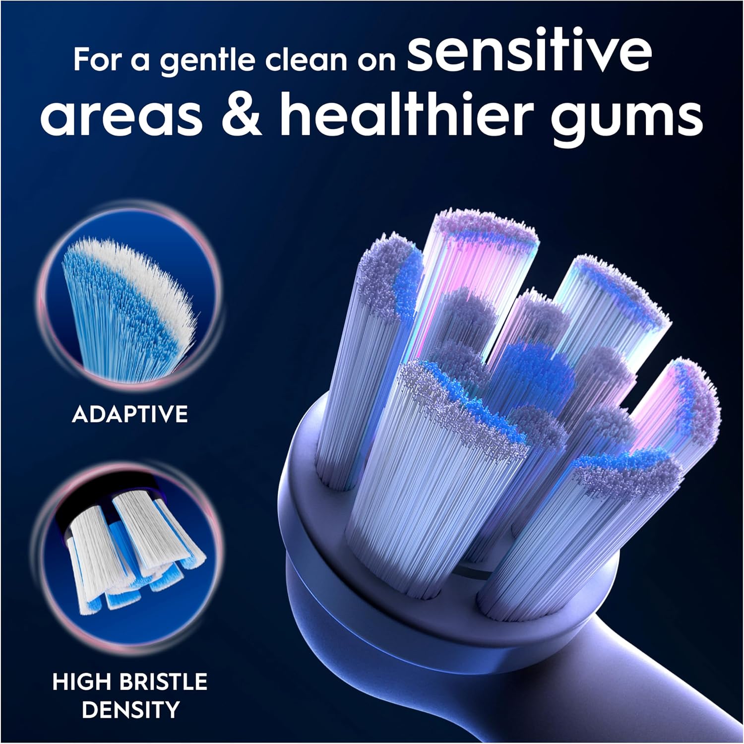 Detalle de Oral-B iO Gentle Care replacement heads 2 pack 🦷