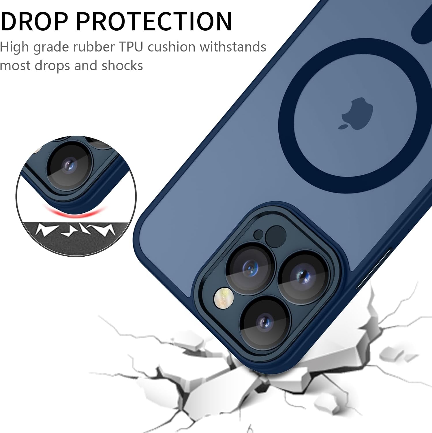 Thumbnail 6 de YUANDMI Cover magnetica per iPhone 14 Pro
