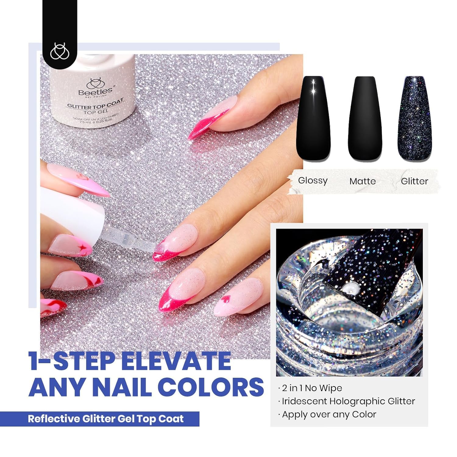 Thumbnail 1 de beetles 44pcs Gel Nail Polish Set 💅