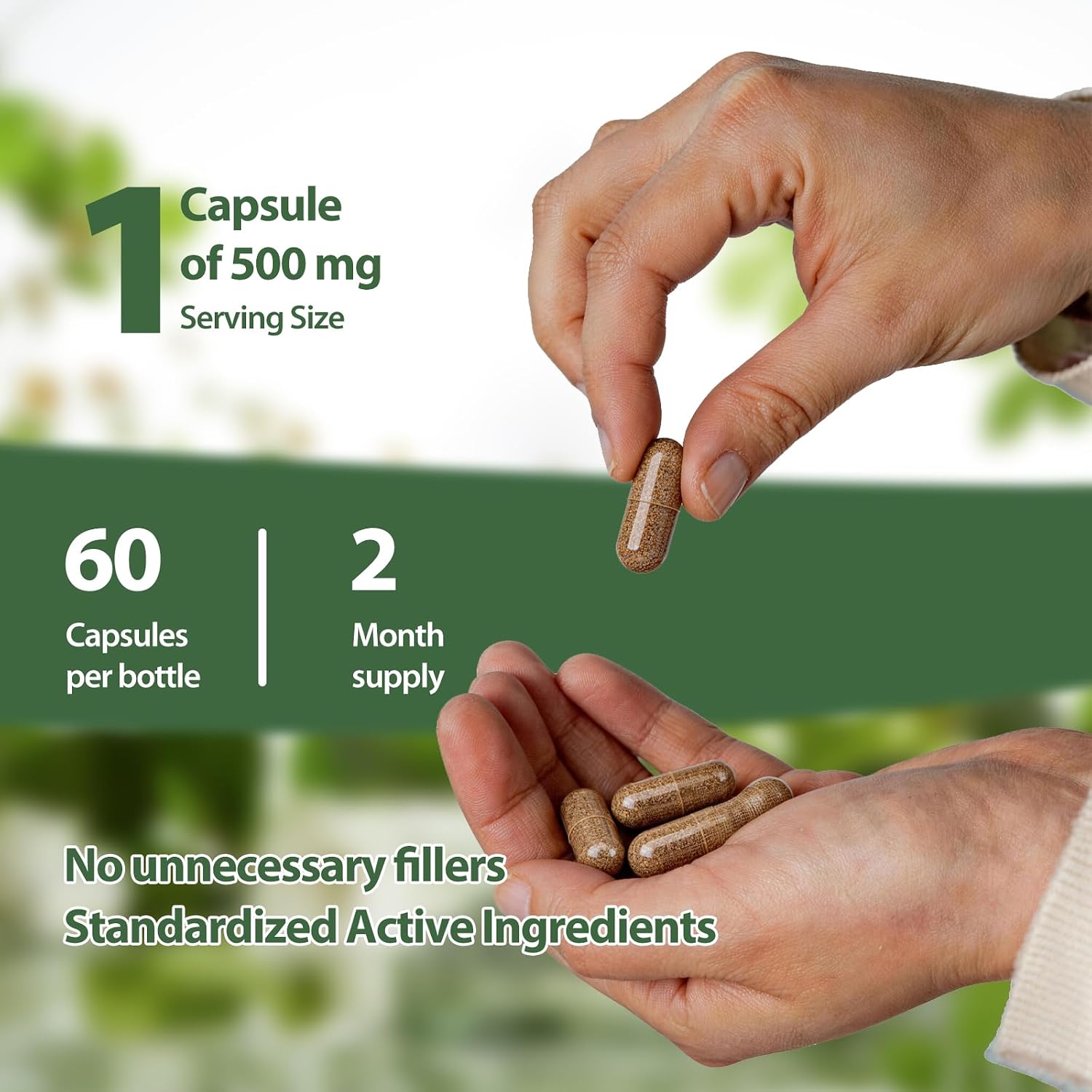 Detalle de Rhodiola Rosea Supplement, Organic Capsules