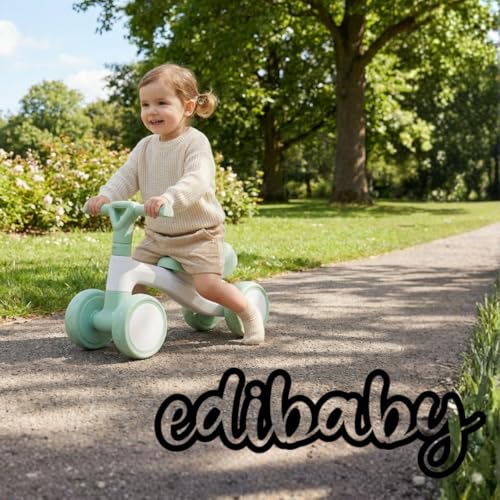 Thumbnail 7 de Edibaby Triciclo Bebé 1 Año | Correpasillos ligero en color Menta, primera bici de equilibrio para bebés