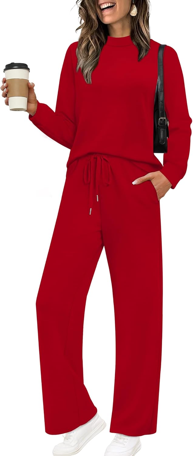 Thumbnail 6 de Sampeel Two Piece Set for Women Mock Neck Loungewear XS-2XL