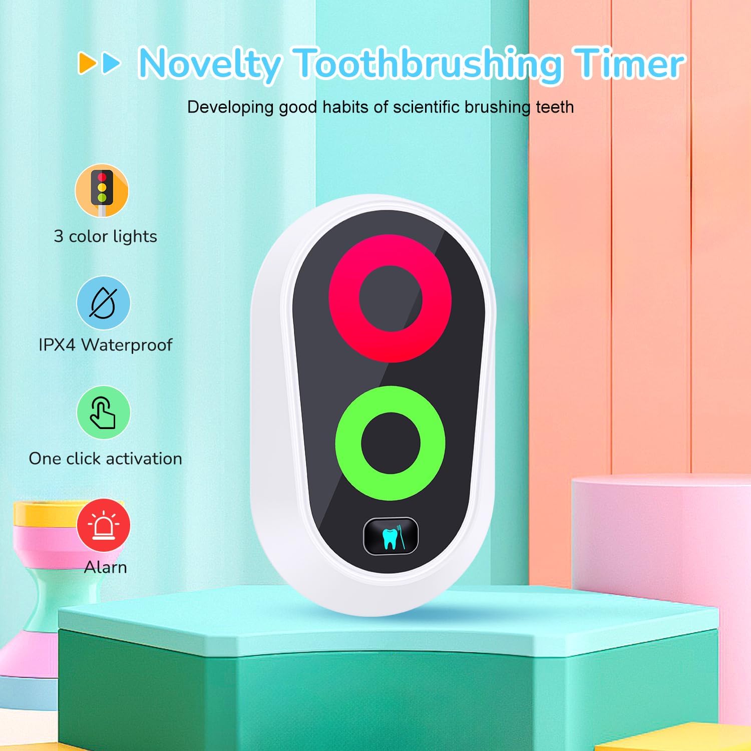 Thumbnail 1 de Timer spazzolamento magnetico 2–3 minuti per bambini