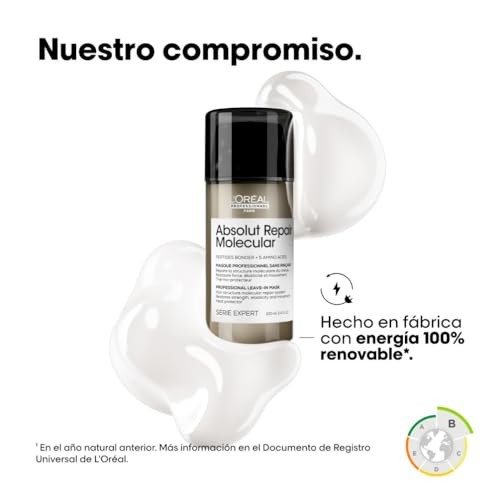 Thumbnail 9 de L’Oréal Professionnel Absolut Repair Molecular ✨ Mascarilla Repara