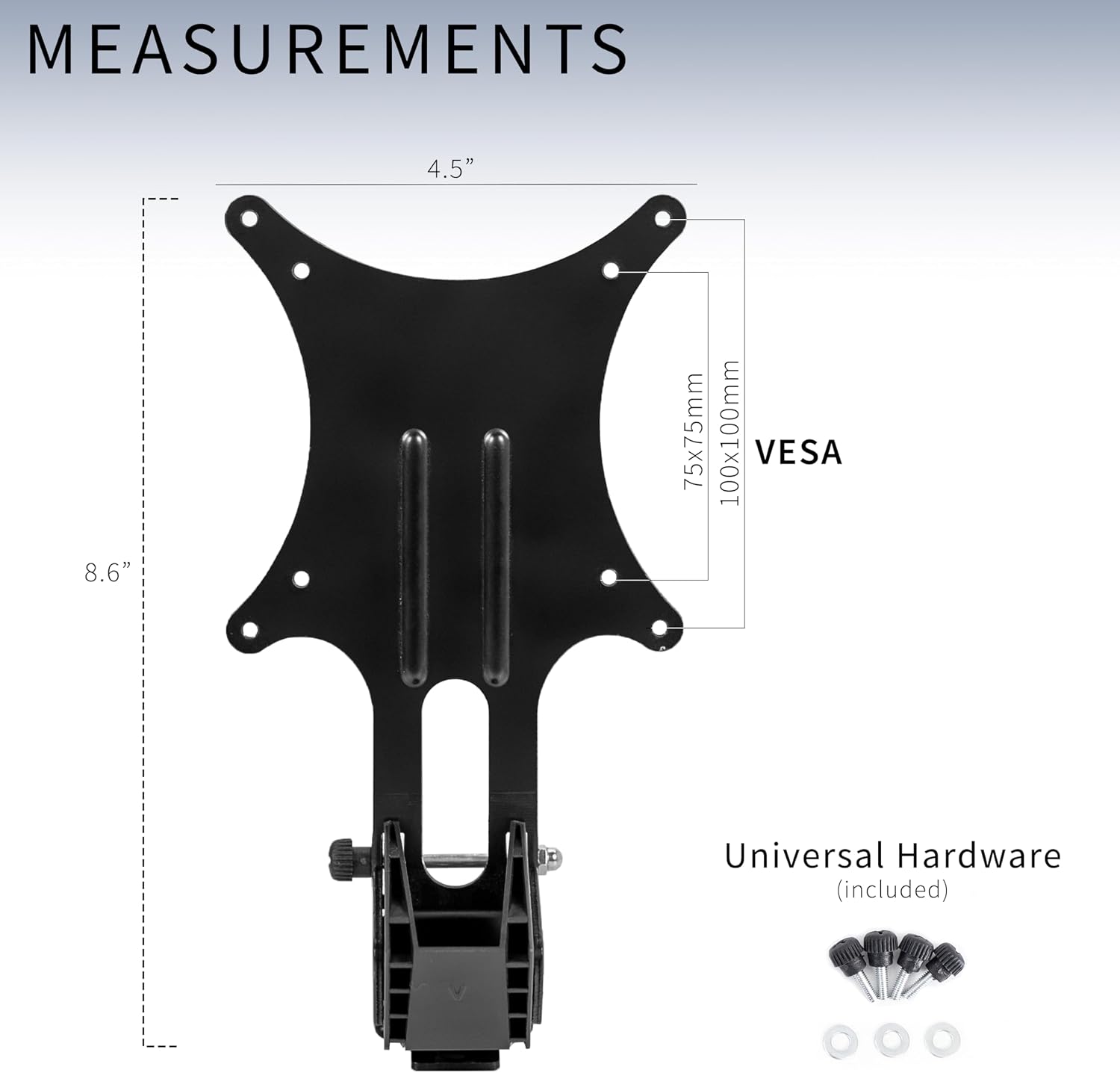 Detalle 2 de VIVO MOUNT-ASVZ01 ASUS VZ・VXシリーズ用VESA変換ブラケット 75×75・100×100対応