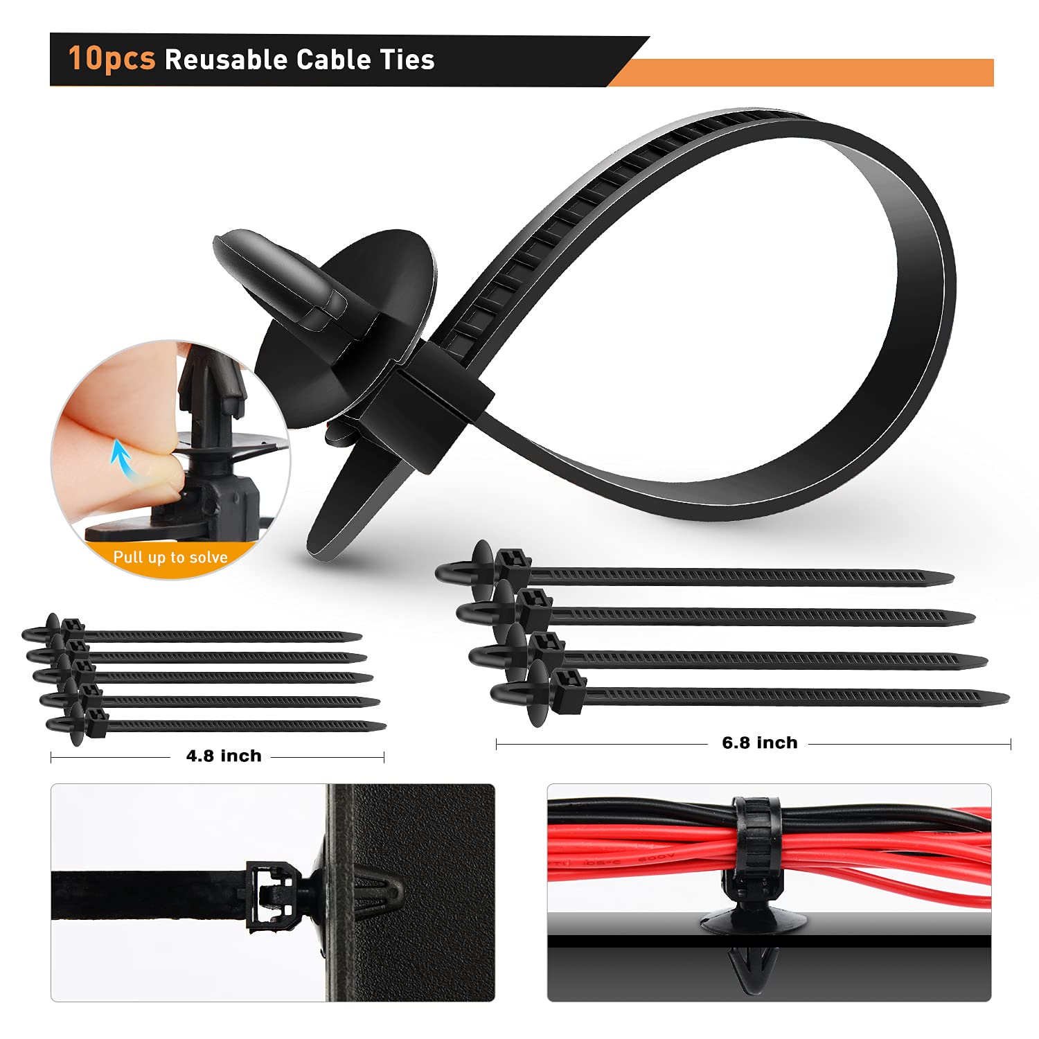 Detalle de GOOACC 680-Piece Car Push Retainer Clips & Auto Fasteners Assortment Kit (Nylon Bumper & Fender Rivets)