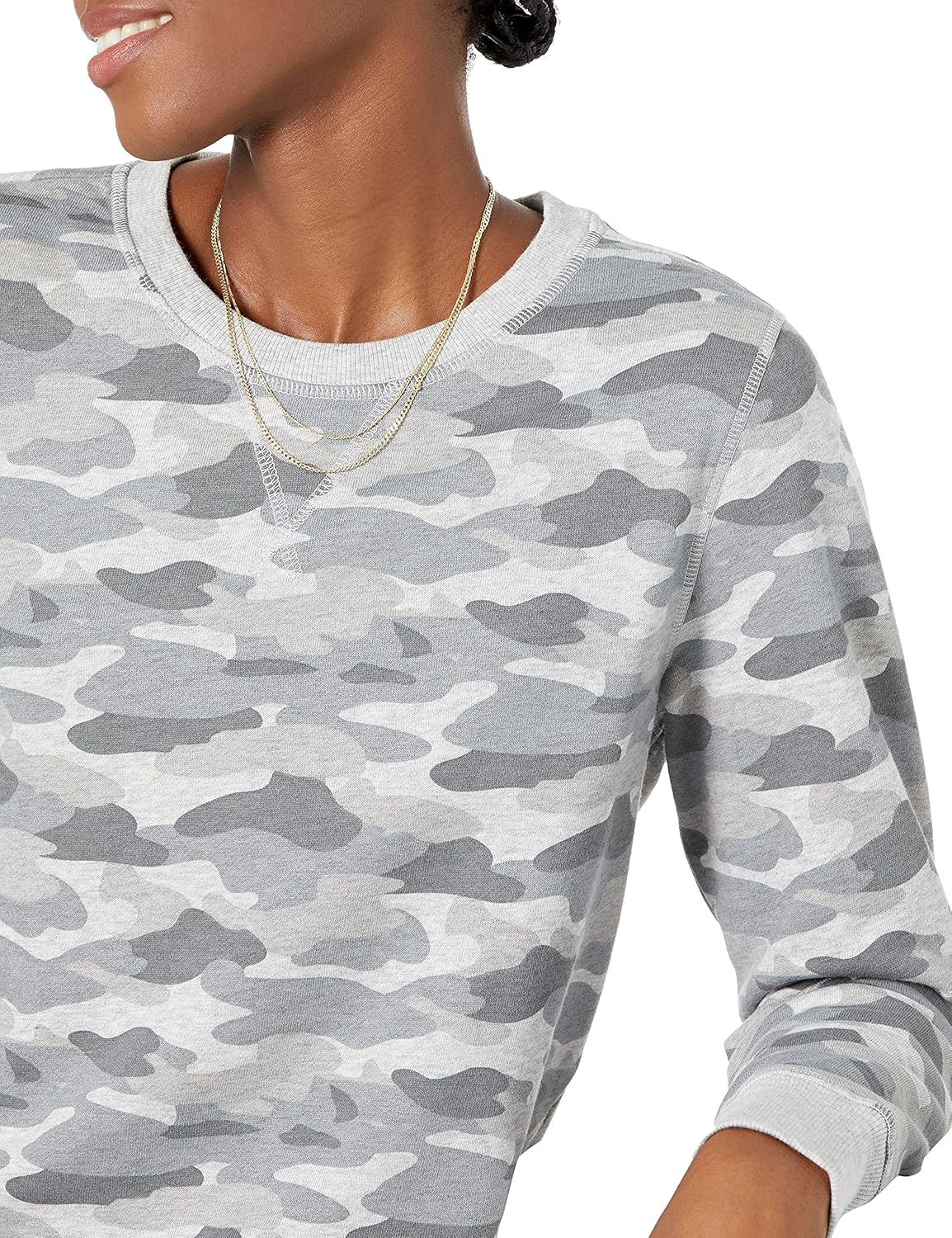 Thumbnail 2 de Amazon Essentials Damen Fleece-Sweatshirt zum Überziehen mit Rundhalsausschnitt (French Terry, in Übergröße erhältlich)