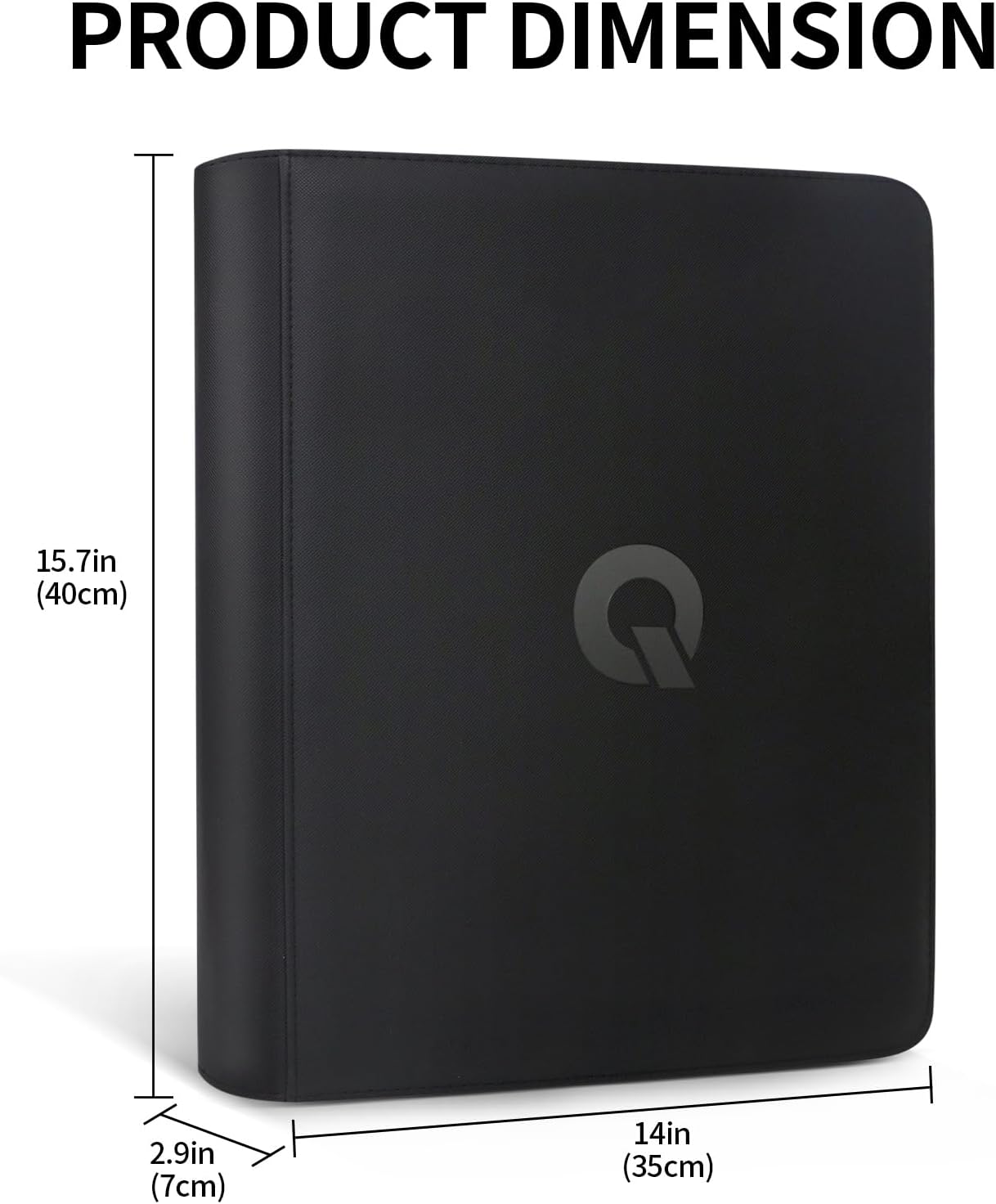 Detalle de Qurhafoo Toploader Binder: High-Capacity 3x4