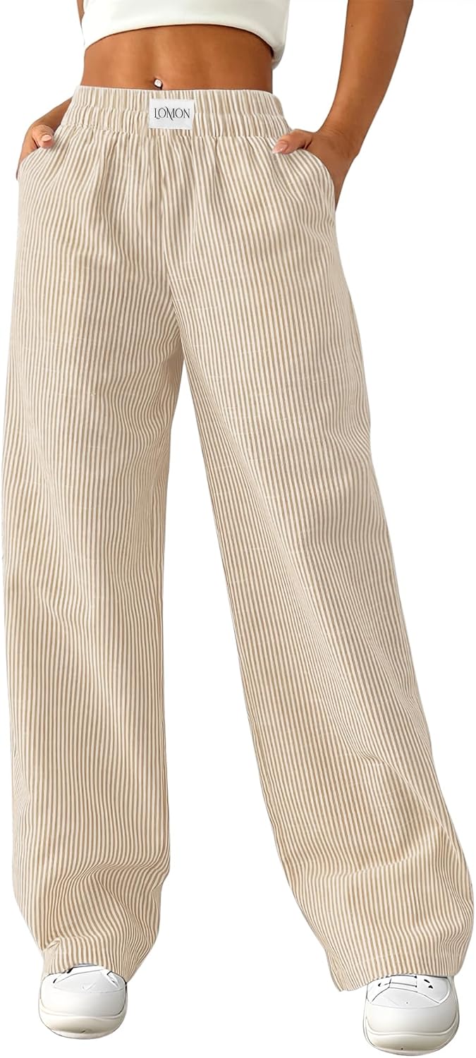 Thumbnail 6 de LOMON Gingham Boxer Pants