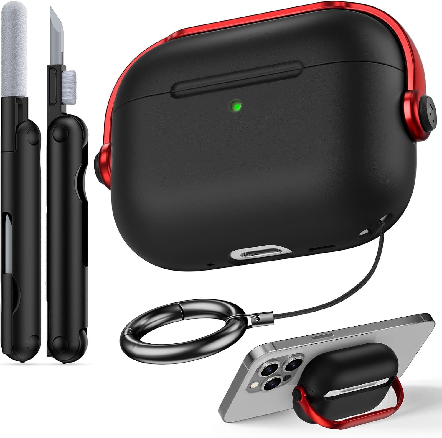 Detalle de Wowwat AirPods Pro 3 Case with Cleaner Kit